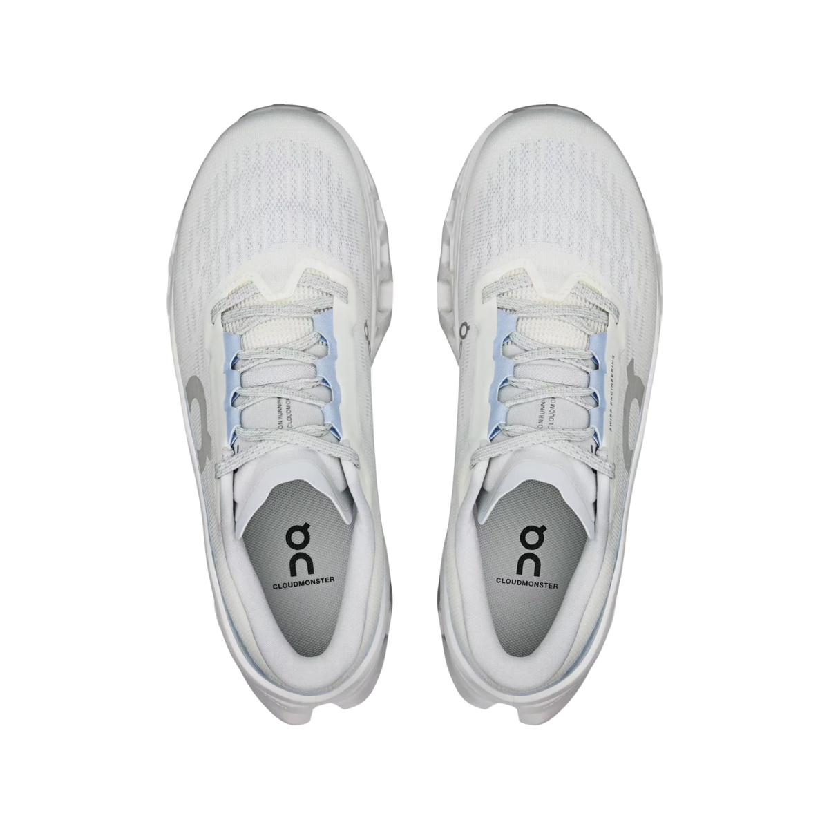 On Running Cloudmonster 3 Running Shoe Women - White/Frost Running Shoes On Running