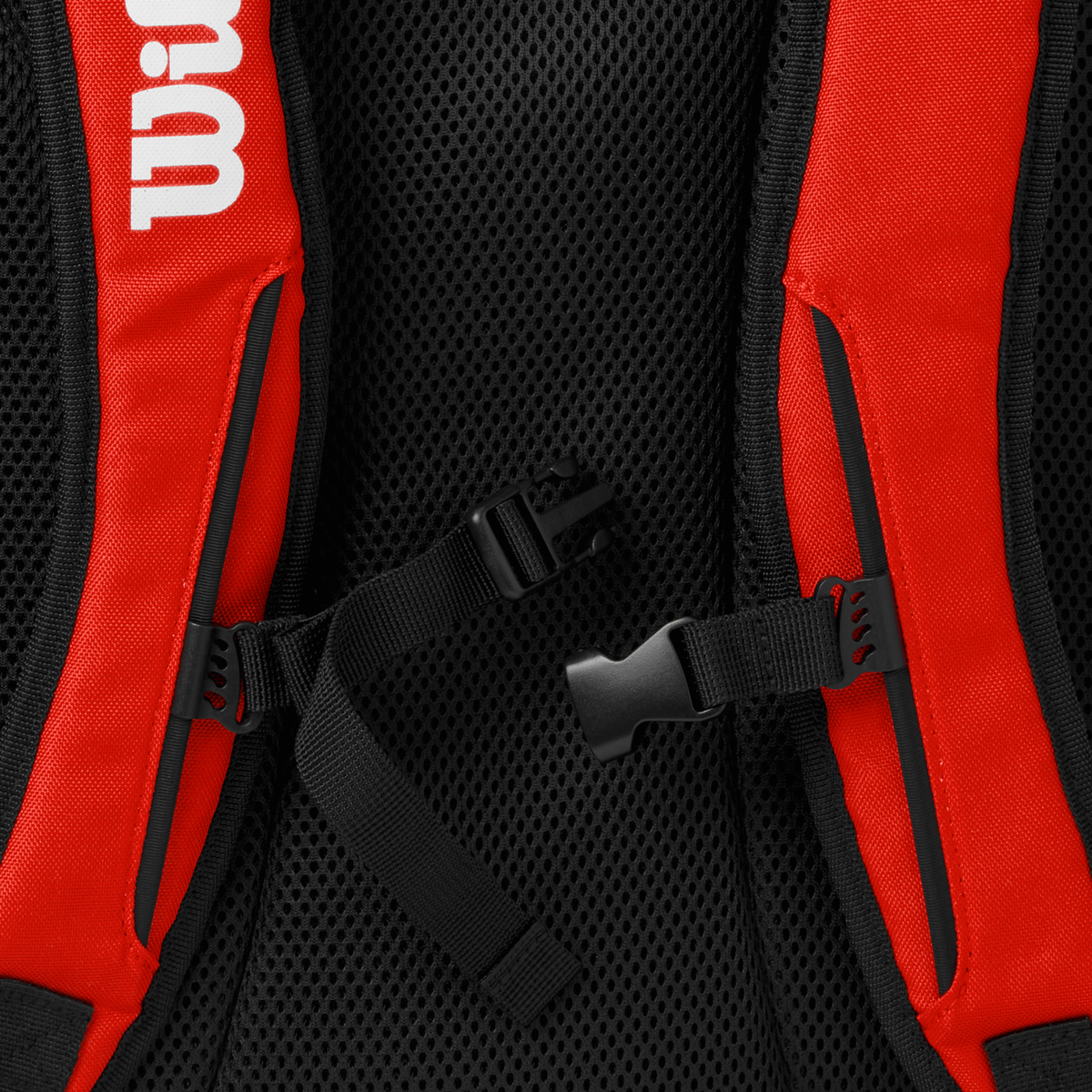 Wilson Tour Padel Backpack 2026, Red/Black, alternative view