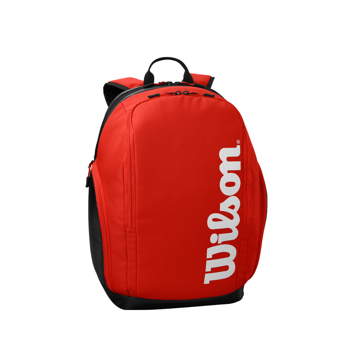 Wilson Tour Padel Backpack 2026, Red/Black, front view