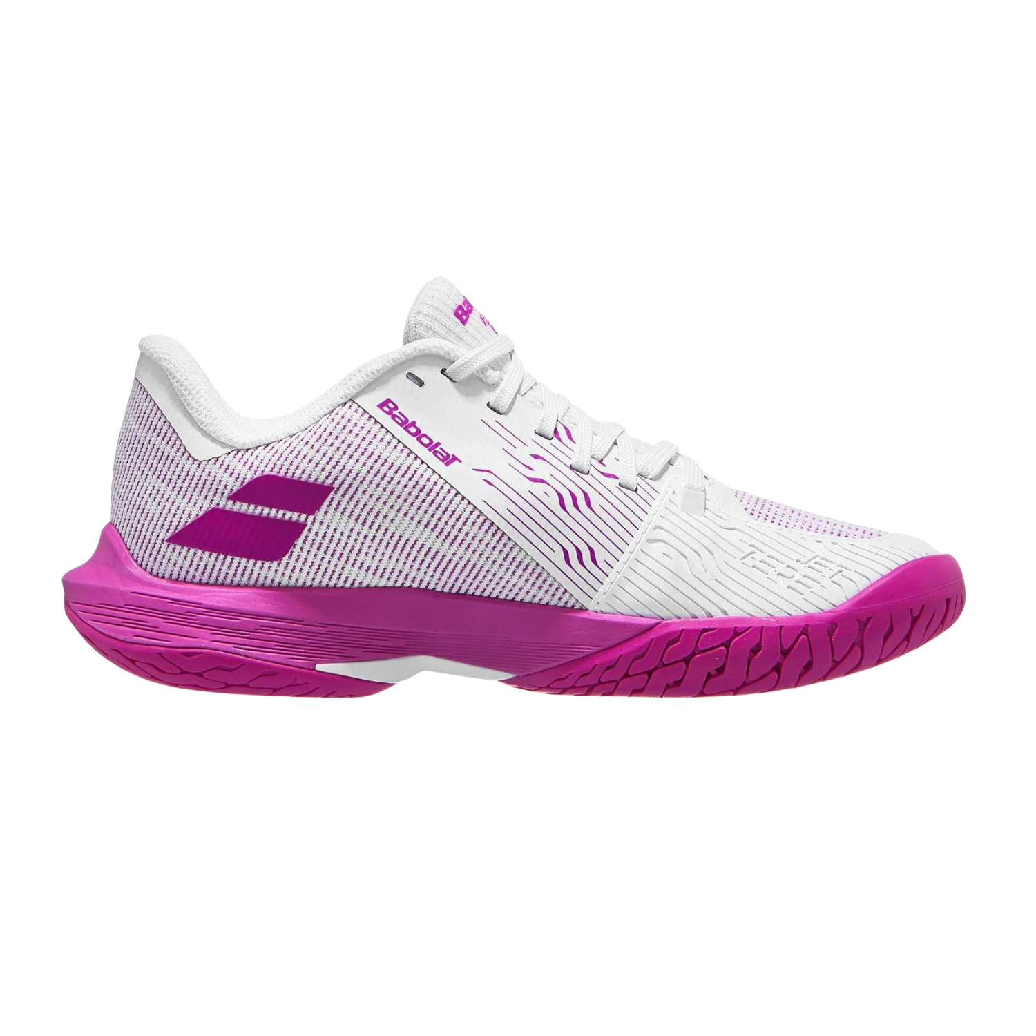 Babolat Jet Tere 2 All Court Tennis Shoe Women - White/Pink Tennis Shoes Babolat