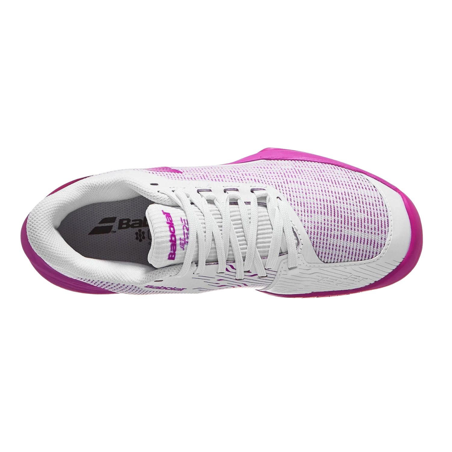 Babolat Jet Tere 2 All Court Tennis Shoe Women - White/Pink Tennis Shoes Babolat