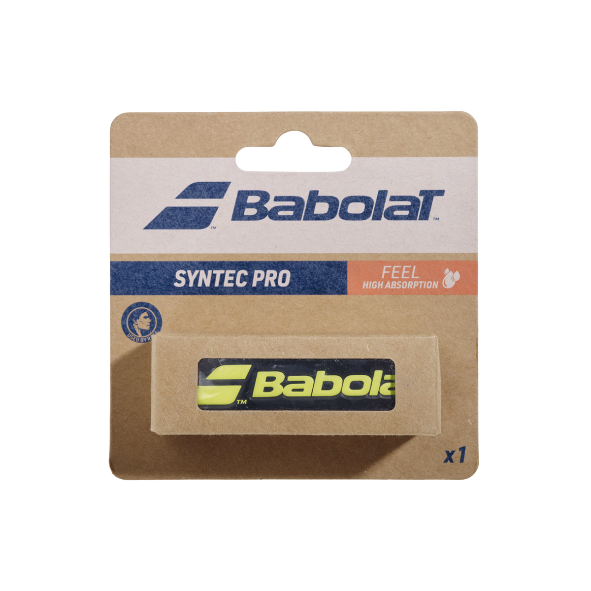Babolat Syntec Pro Replacement Grip (Single) - Black Replacement Grips Babolat