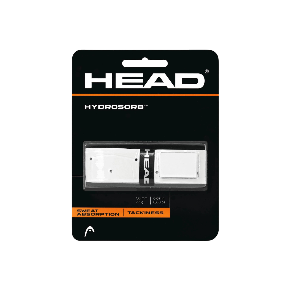 Head HydroSorb Grip 285014 White Black Clearance Head