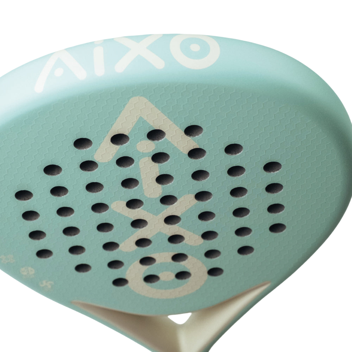 Aixo Pastel de Mint Ghost Padel Racket - Full Carbon - RL-B09 Padel Aixo