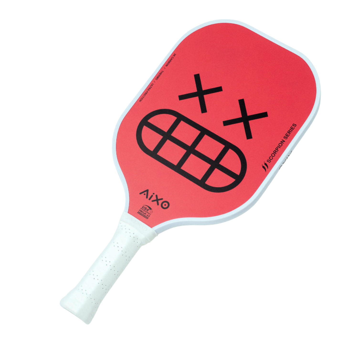 Aixo P11A Scorpion Series Mood 3K Raw Carbon Pickleball Paddle Pickleball Paddle Aixo