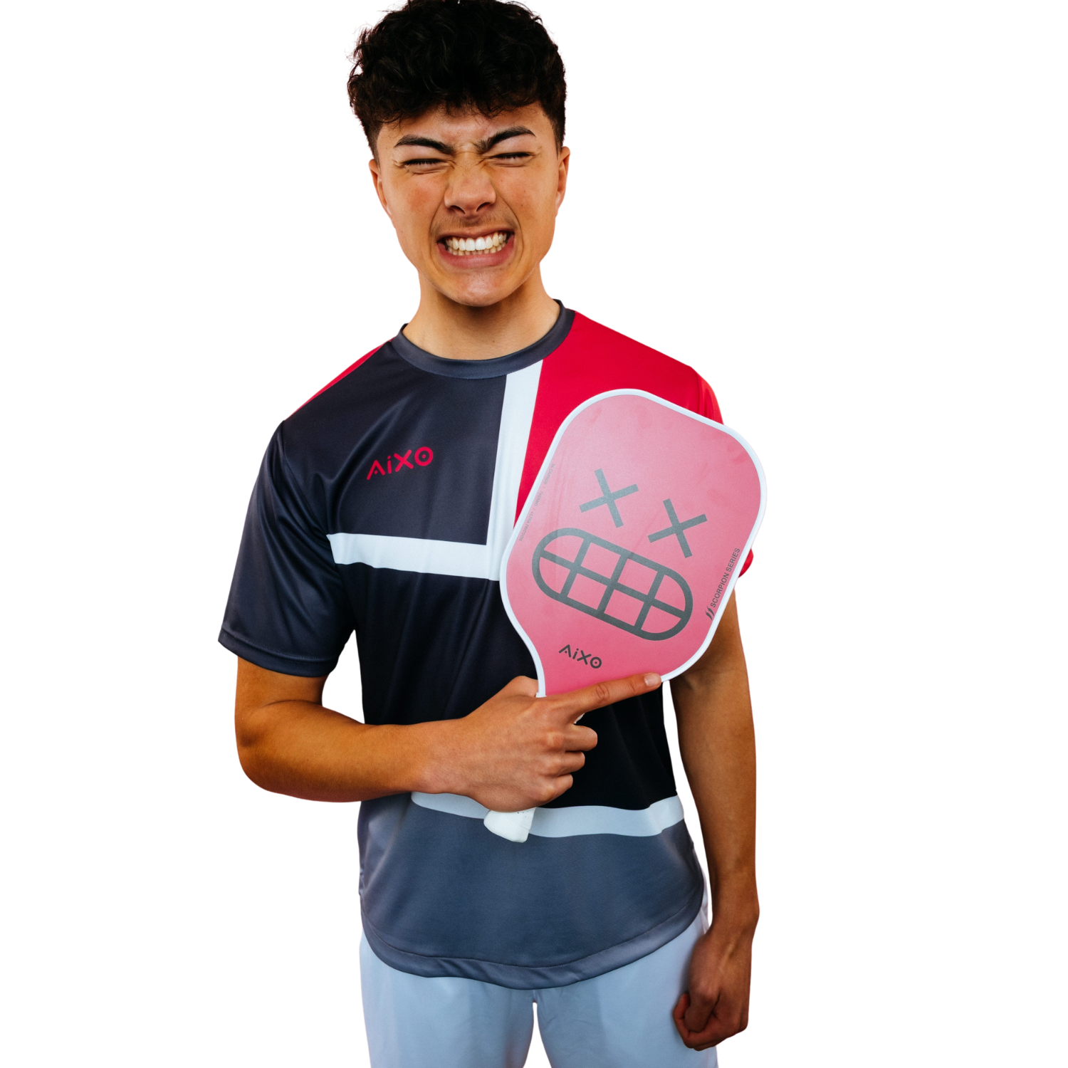 Aixo P11A Scorpion Series Mood 3K Raw Carbon Pickleball Paddle Pickleball Paddle Aixo
