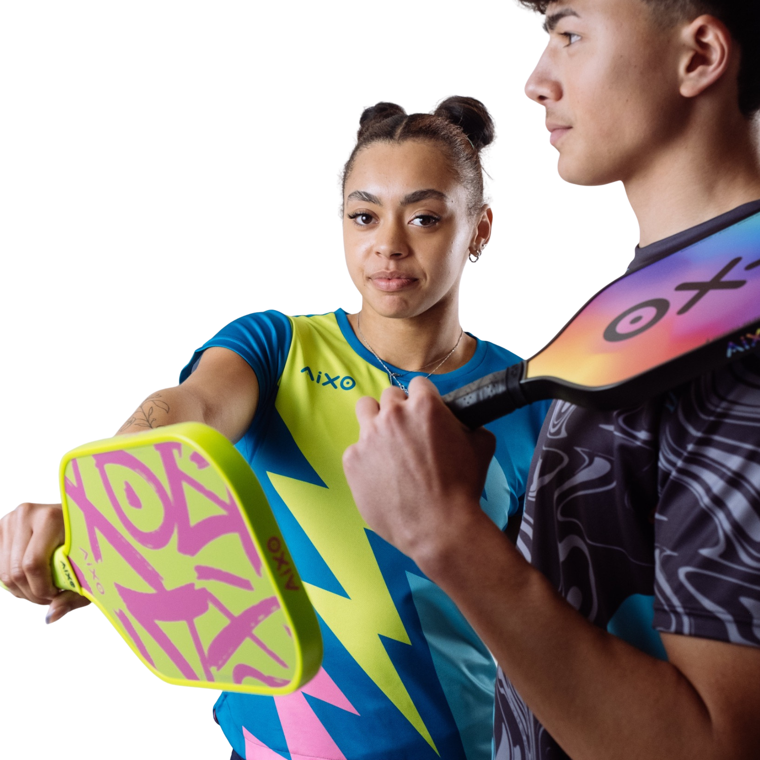 Aixo CP03 Ghost Series Prism Break T700 Carbon Pickleball Paddle Pickleball Paddle Aixo