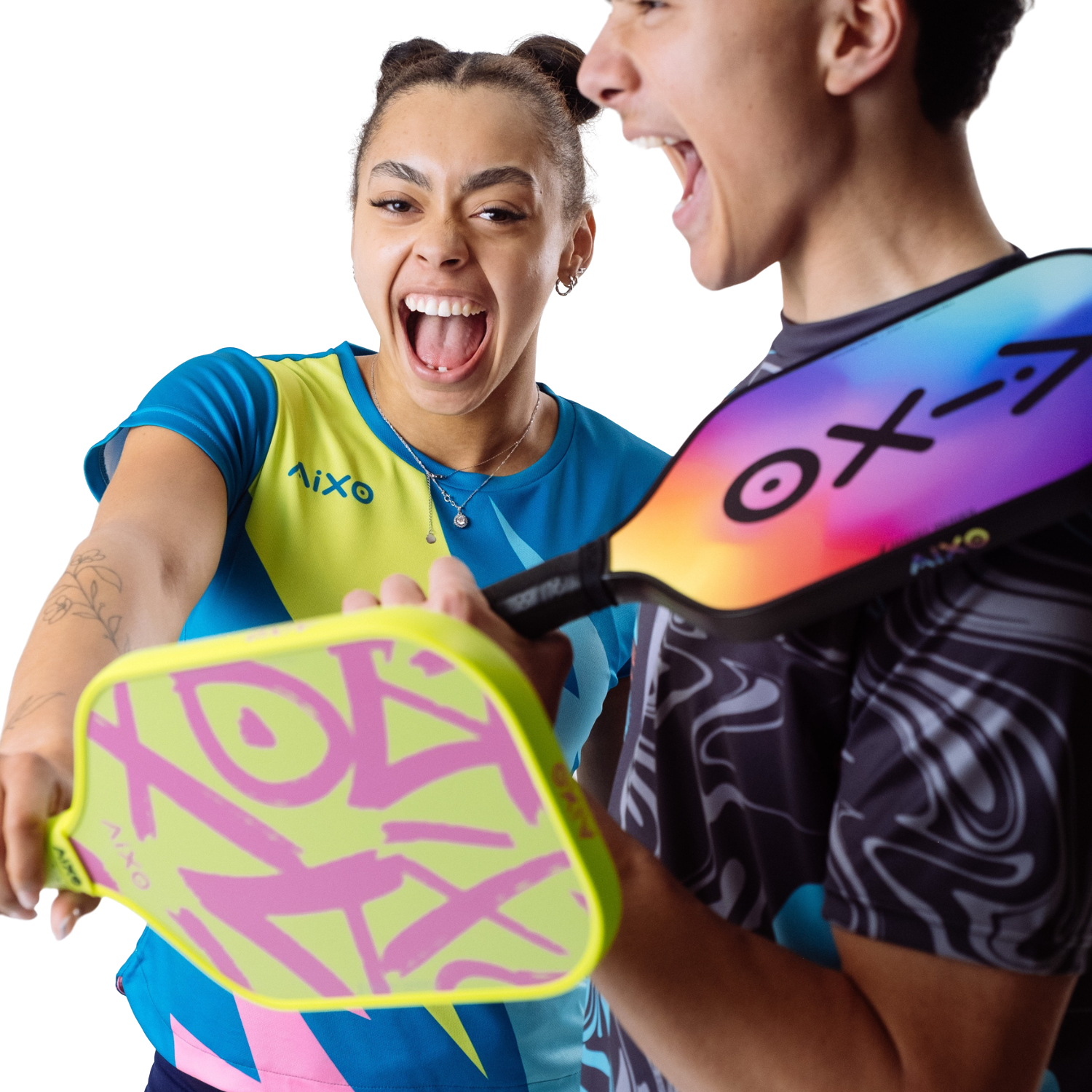 Aixo CP03 Ghost Series Prism Break T700 Carbon Pickleball Paddle Pickleball Paddle Aixo