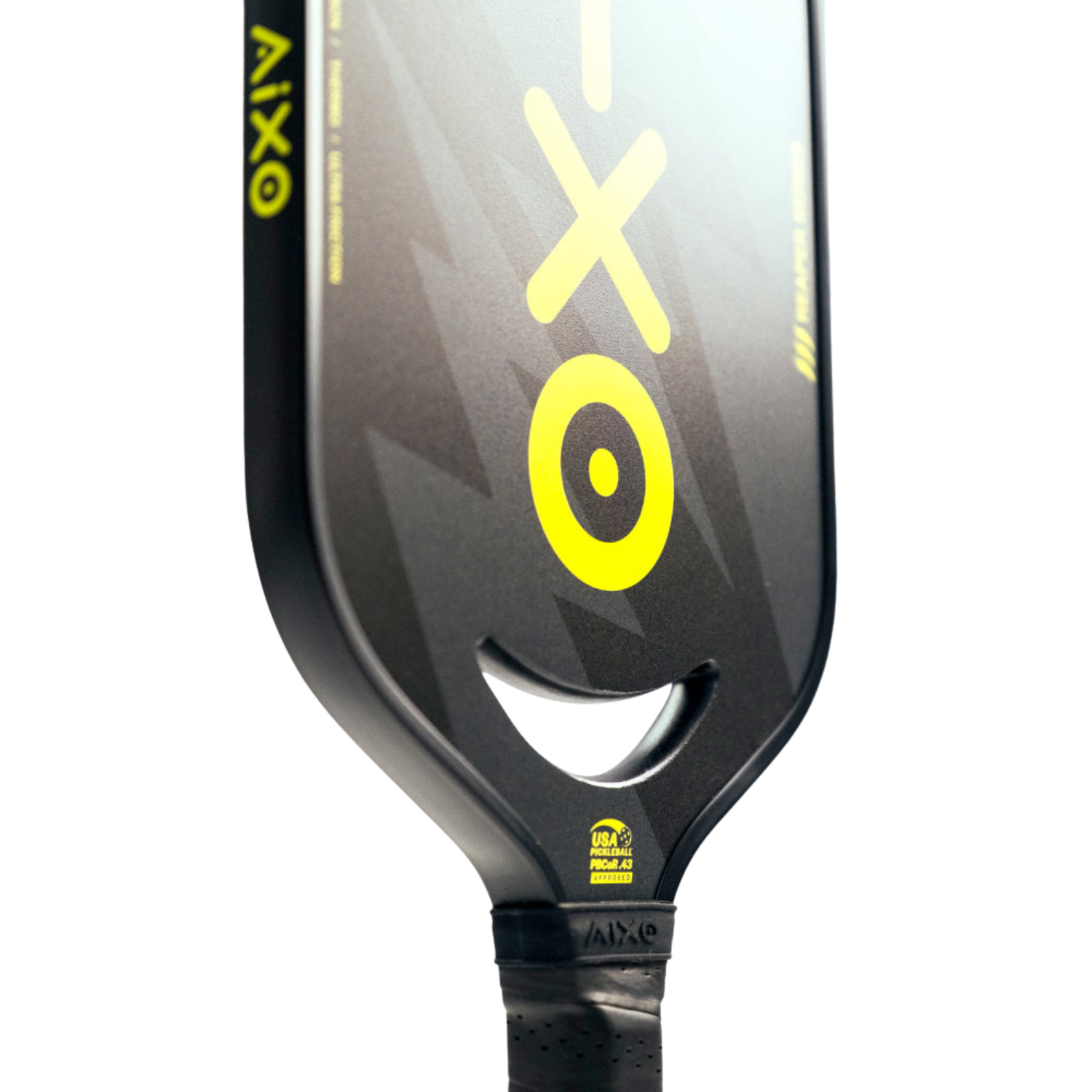 Aixo P14C Reaper Series Insane Bolt 18k Raw Carbon Pickleball Paddle Pickleball Paddle Aixo