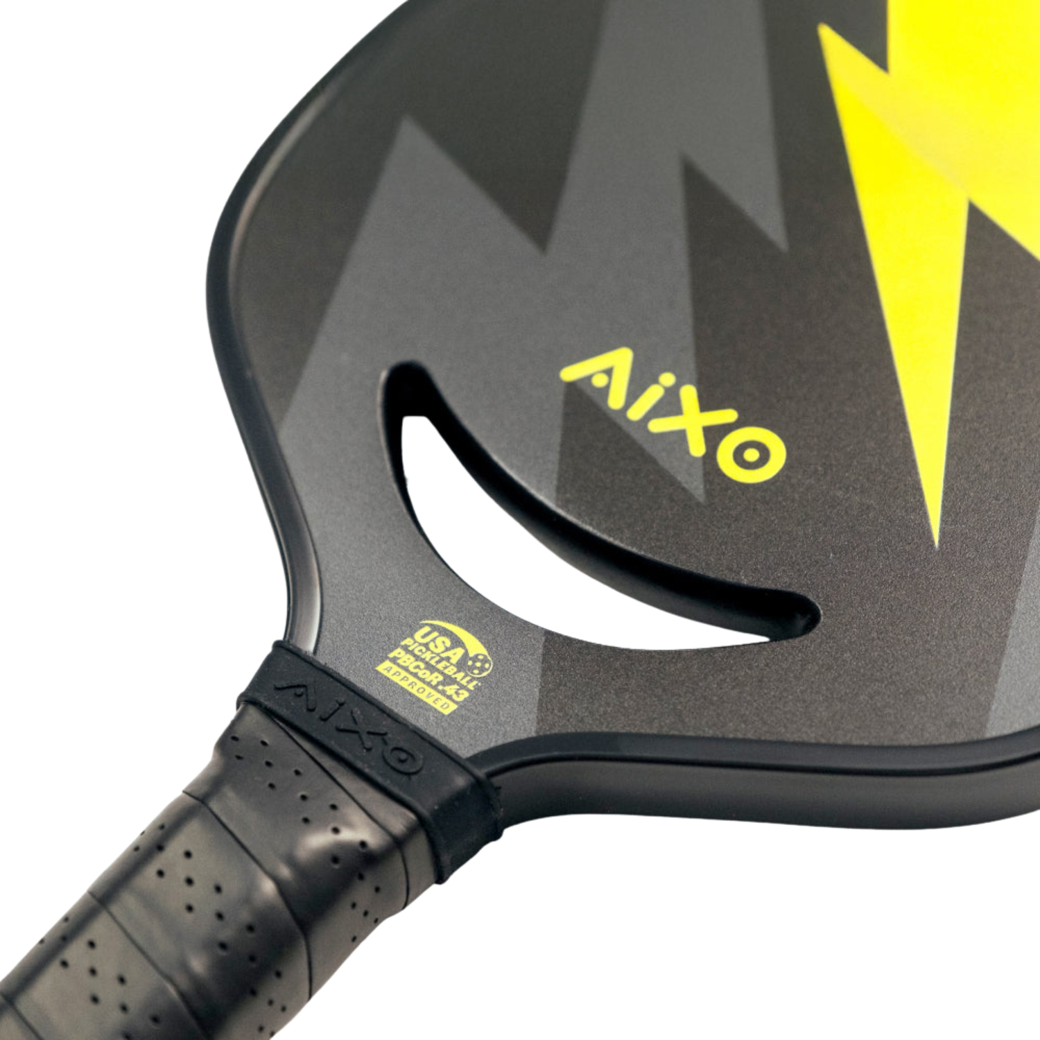 Aixo P14C Reaper Series Insane Bolt 18k Raw Carbon Pickleball Paddle Pickleball Paddle Aixo