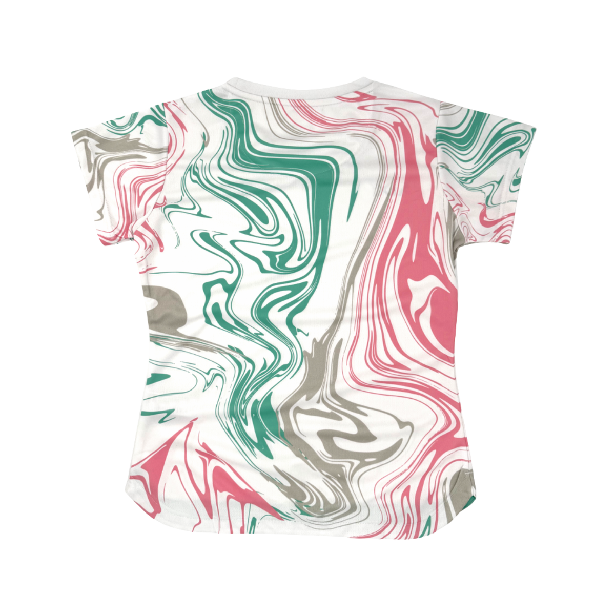 AIXO Chrome Womens T-Shirt - White T Shirt Aixo
