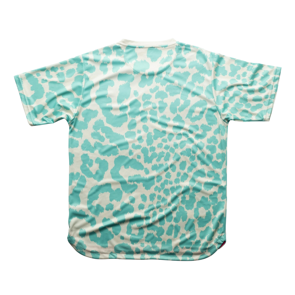 Aixo Leopard Mens T Shirt Ivory T Shirt Aixo