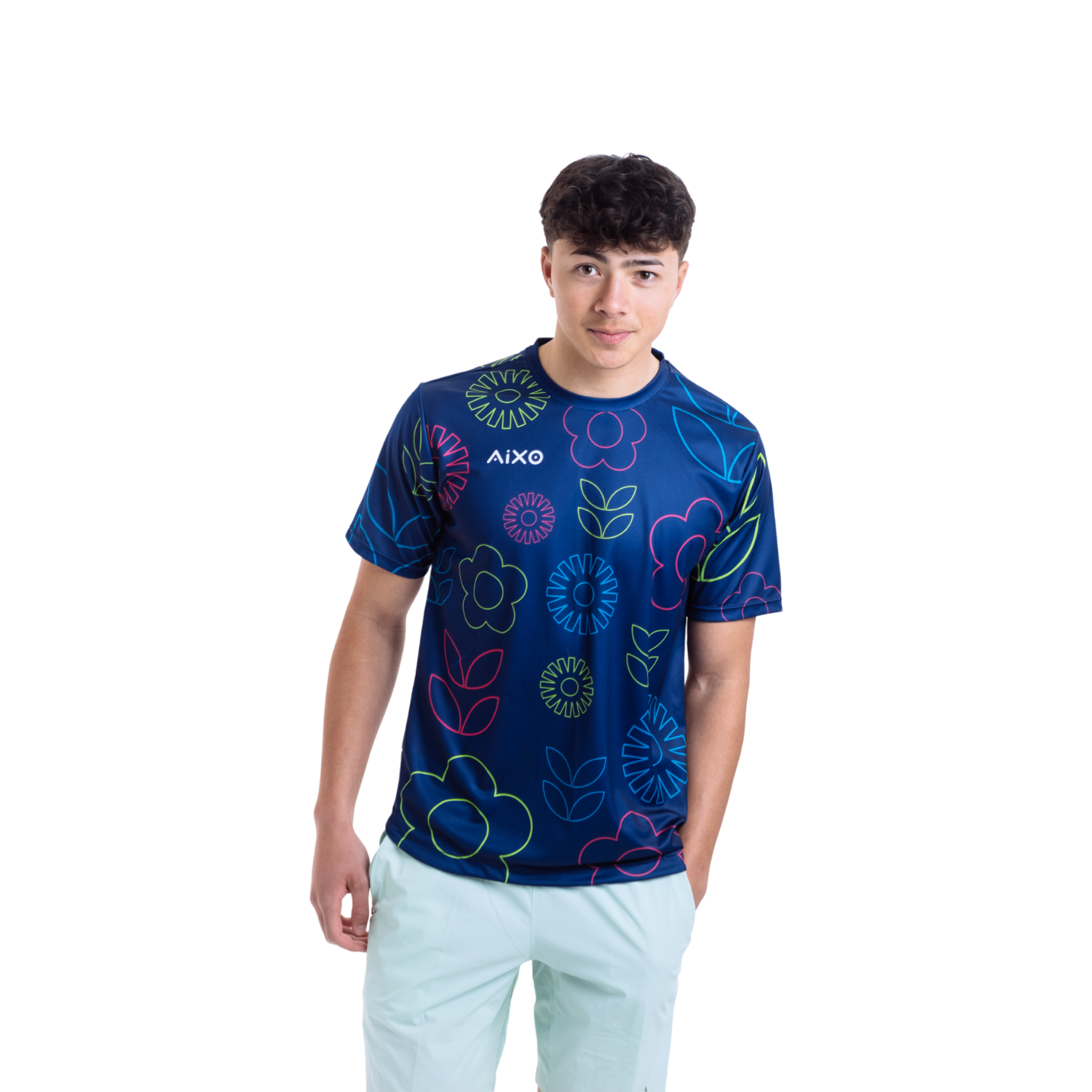 Aixo Spring Mens T Shirt Ivory T Shirt Aixo