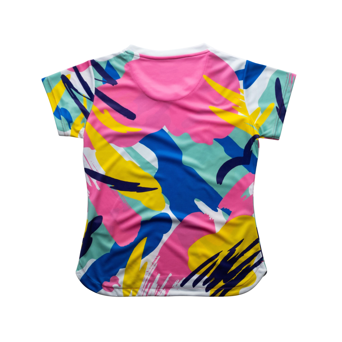 Aixo Abstract T-Shirt Womens (Multicolour) T Shirt Aixo