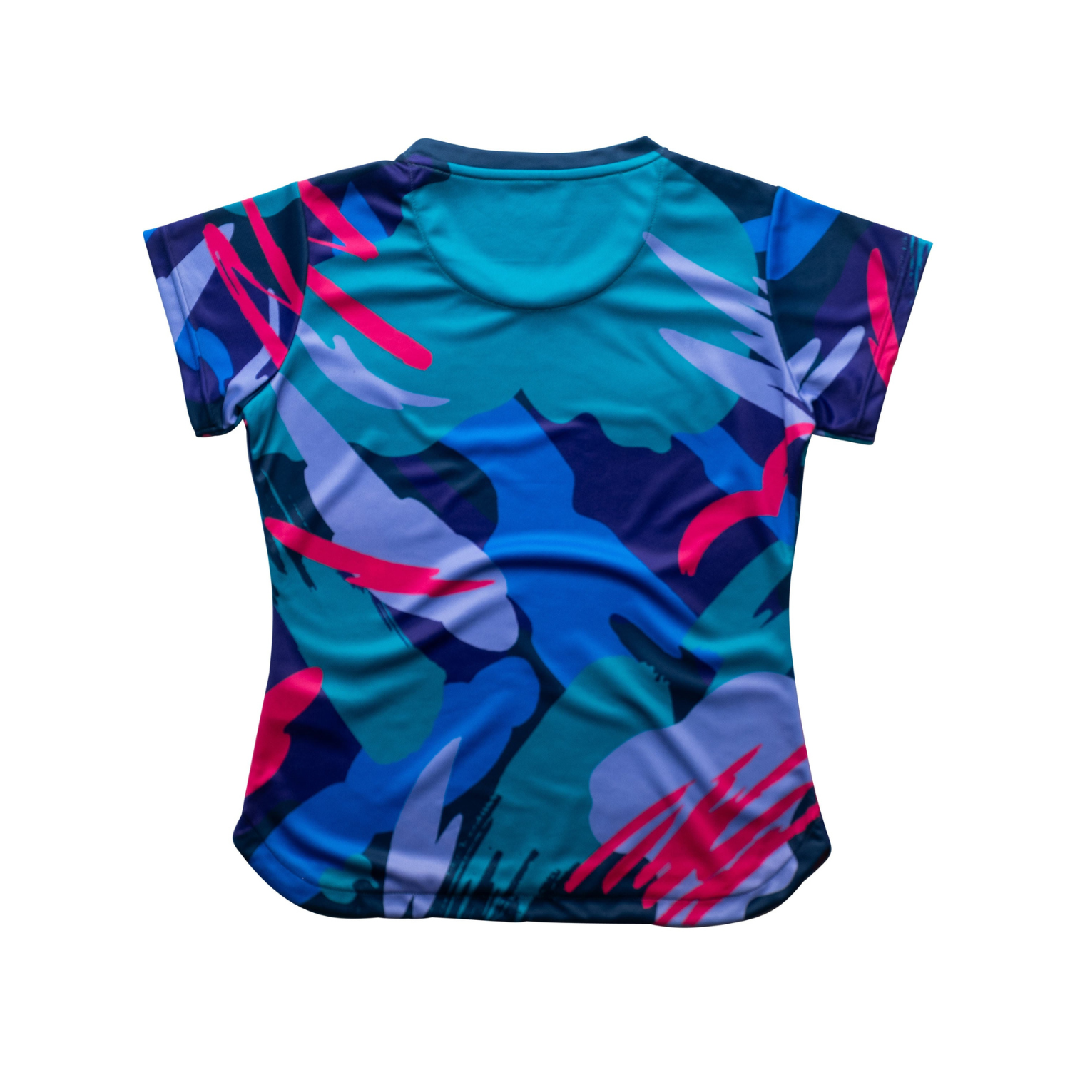 Aixo Abstract T-Shirt Womens (Multicolour Dark) T Shirt Aixo