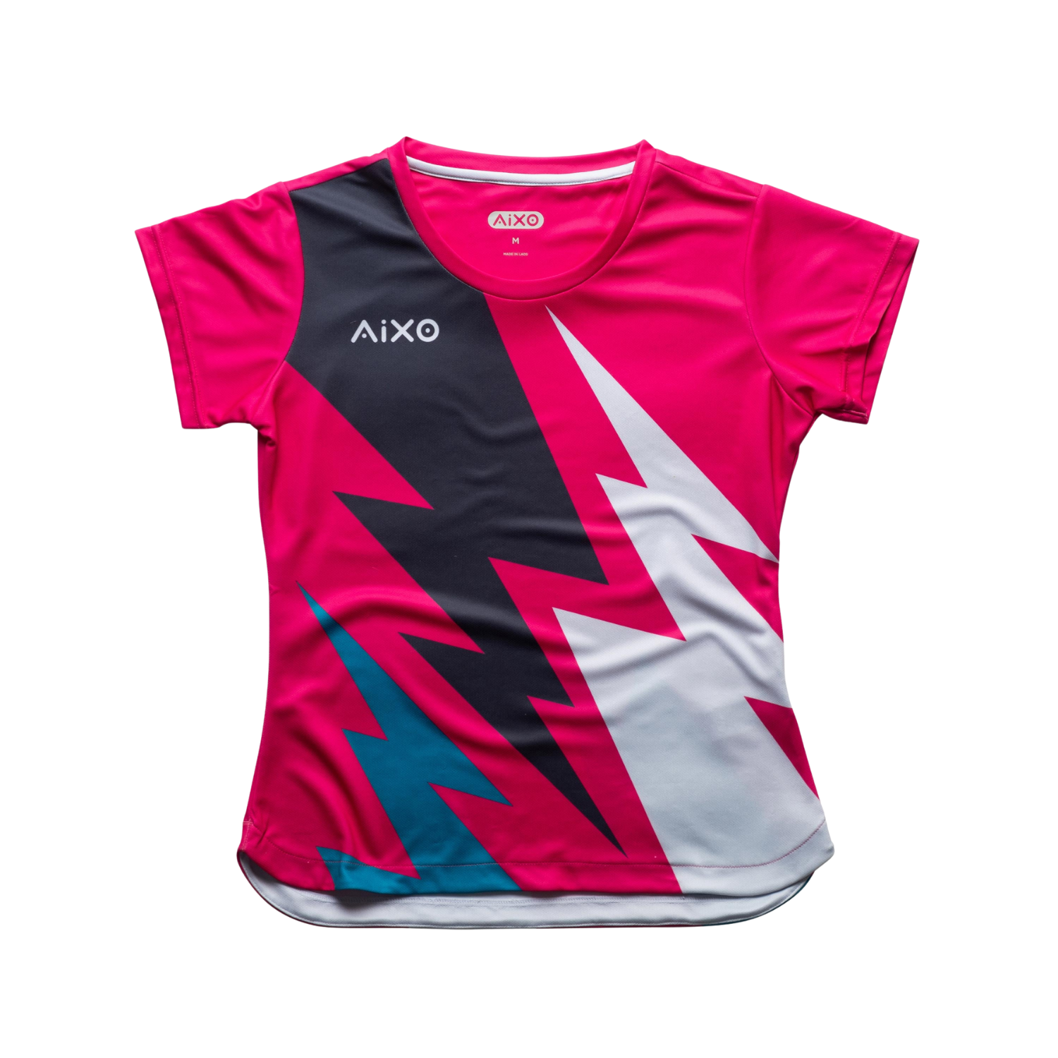 Aixo Bolt T-Shirt Womens (Teal) PINK T Shirt Aixo