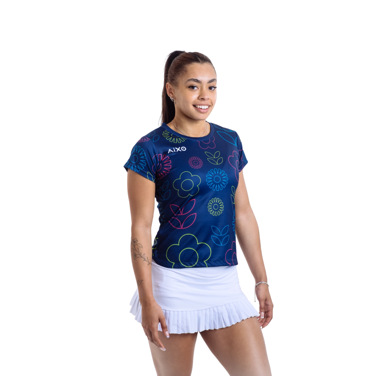 Aixo Spring Womens T Shirt Ivory T Shirt Aixo