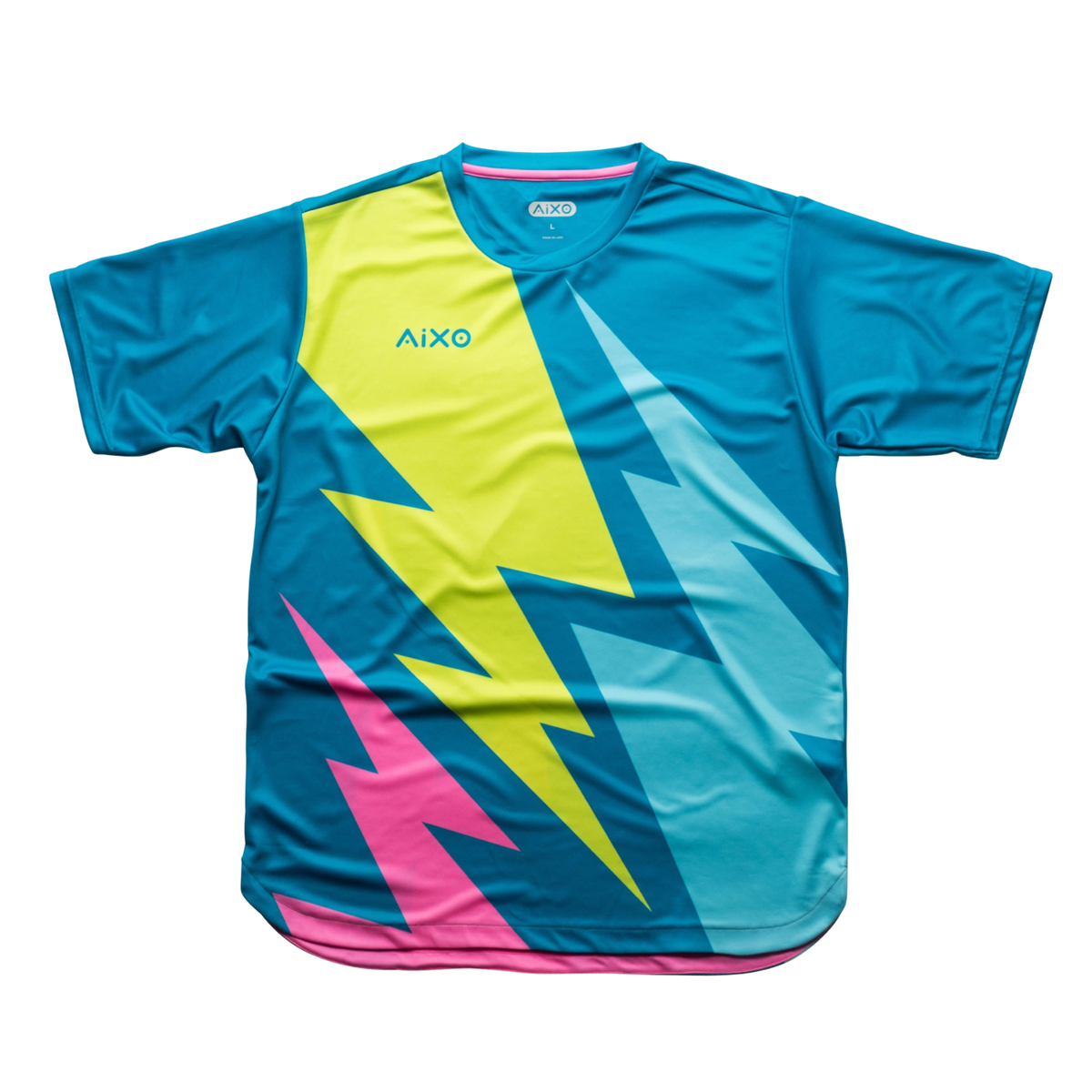 Aixo Bolt T-Shirt Mens (Teal) TEAL T Shirt Aixo