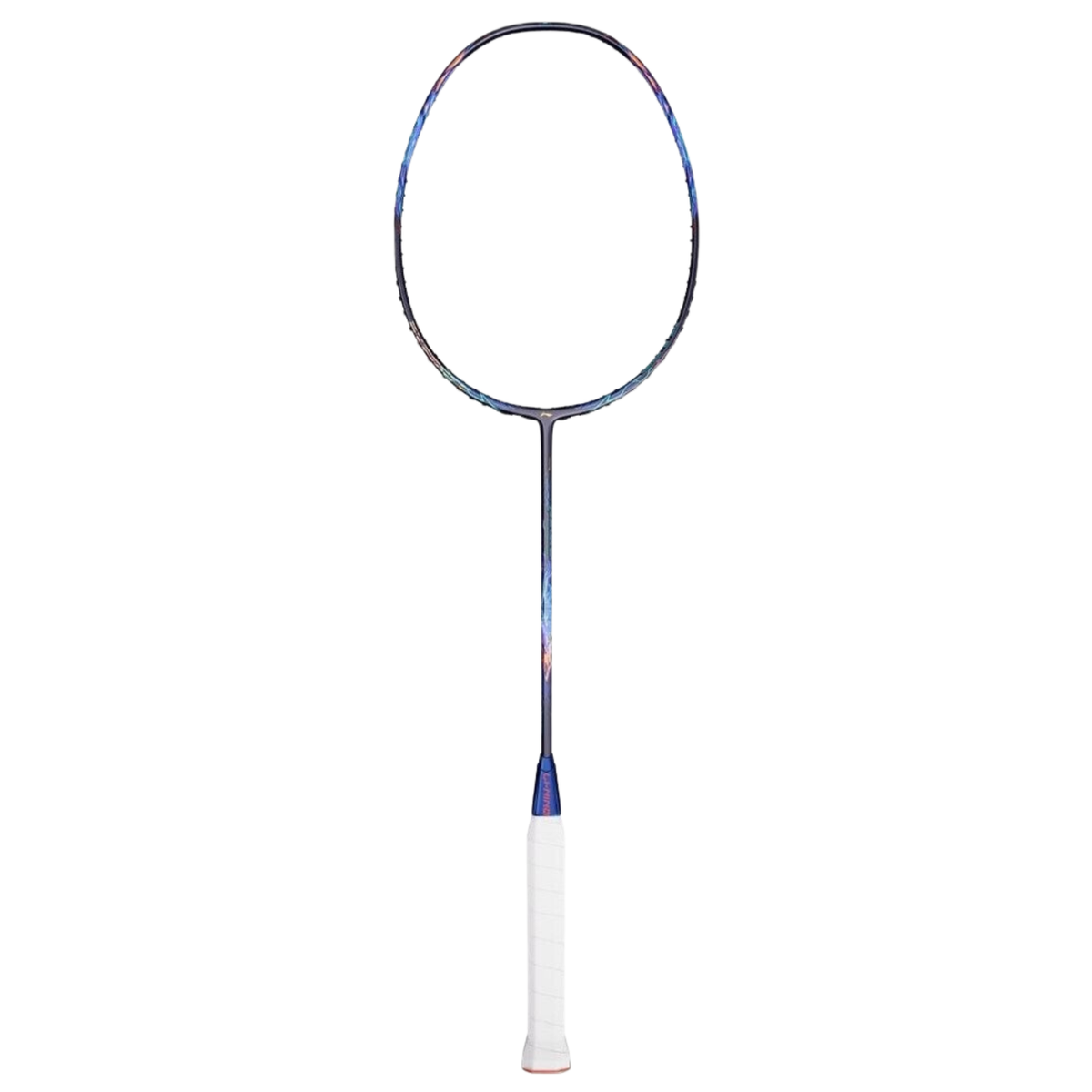 Li-Ning Axforce 90 Tiger Max Badminton Racket, Molten Lava, back view