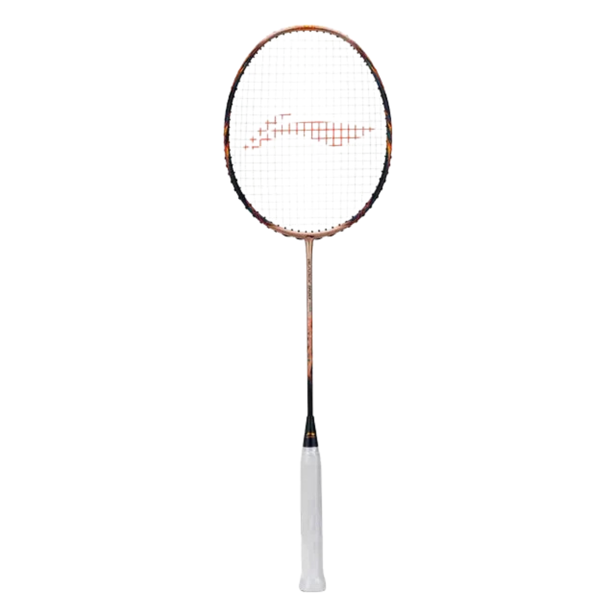 Li-Ning BladeX 900 Sun Max Badminton Racket, Red Copper, back view