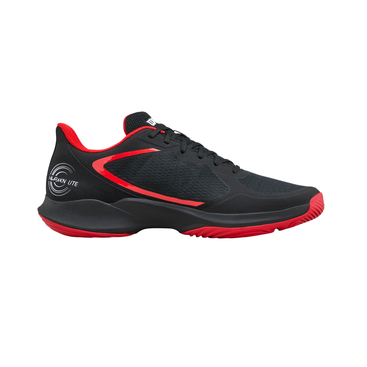 Wilson Hurakn Lite Padel Shoe Men, Black/Red, detail view