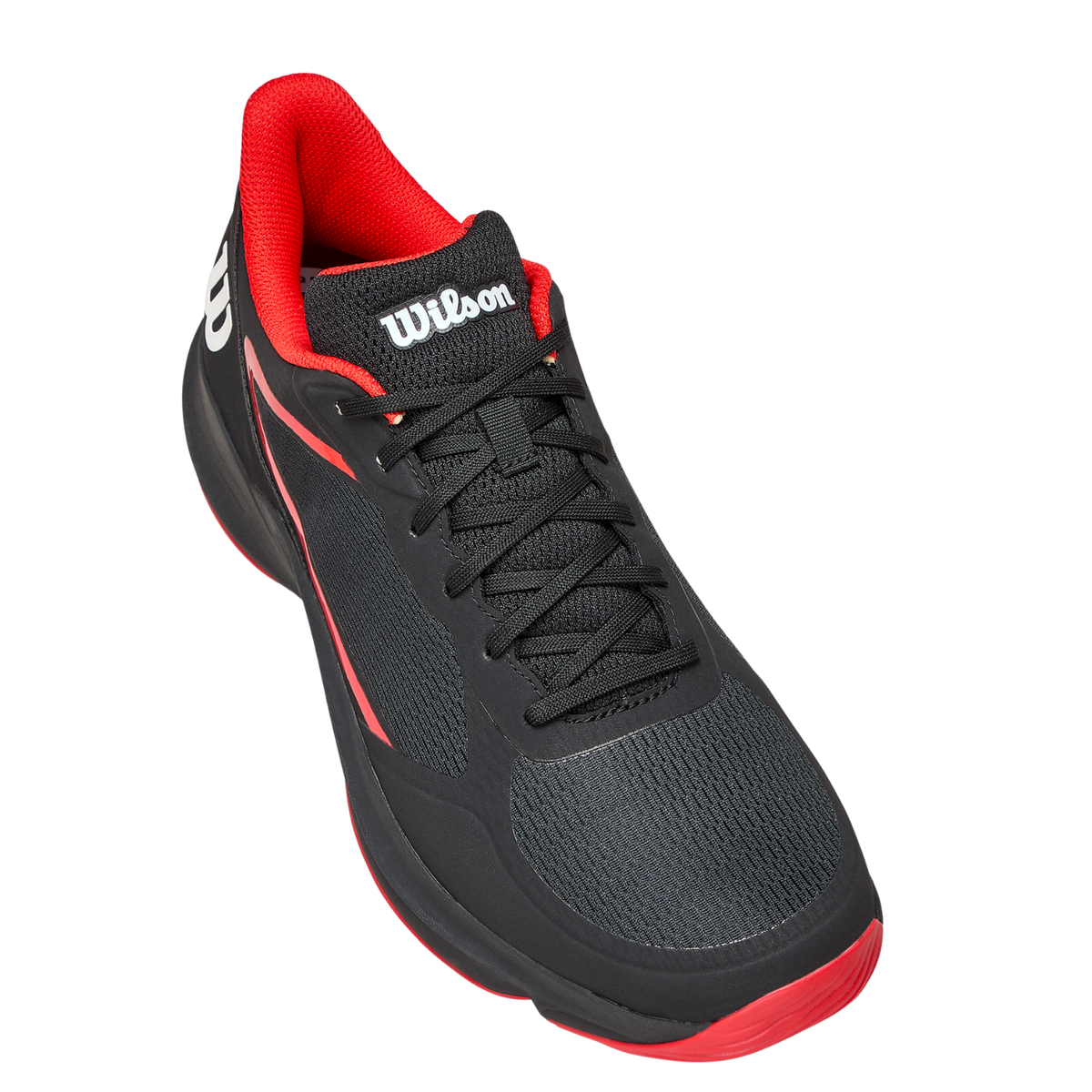 Wilson Hurakn Lite Padel Shoe Men, Black/Red, view 10
