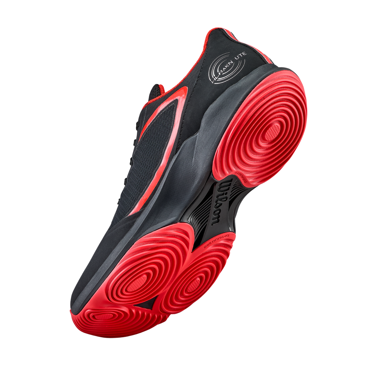Wilson Hurakn Lite Padel Shoe Men, Black/Red, view 12