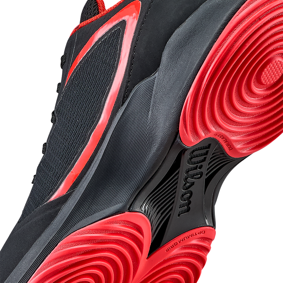 Wilson Hurakn Lite Padel Shoe Men, Black/Red, view 14