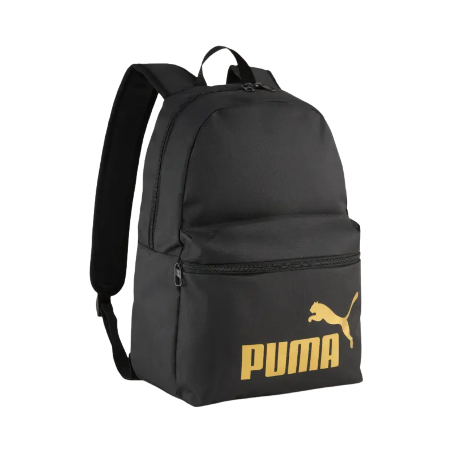 Puma Phase Backpack - Black/Gold Black Gold Backpack Luggage Puma