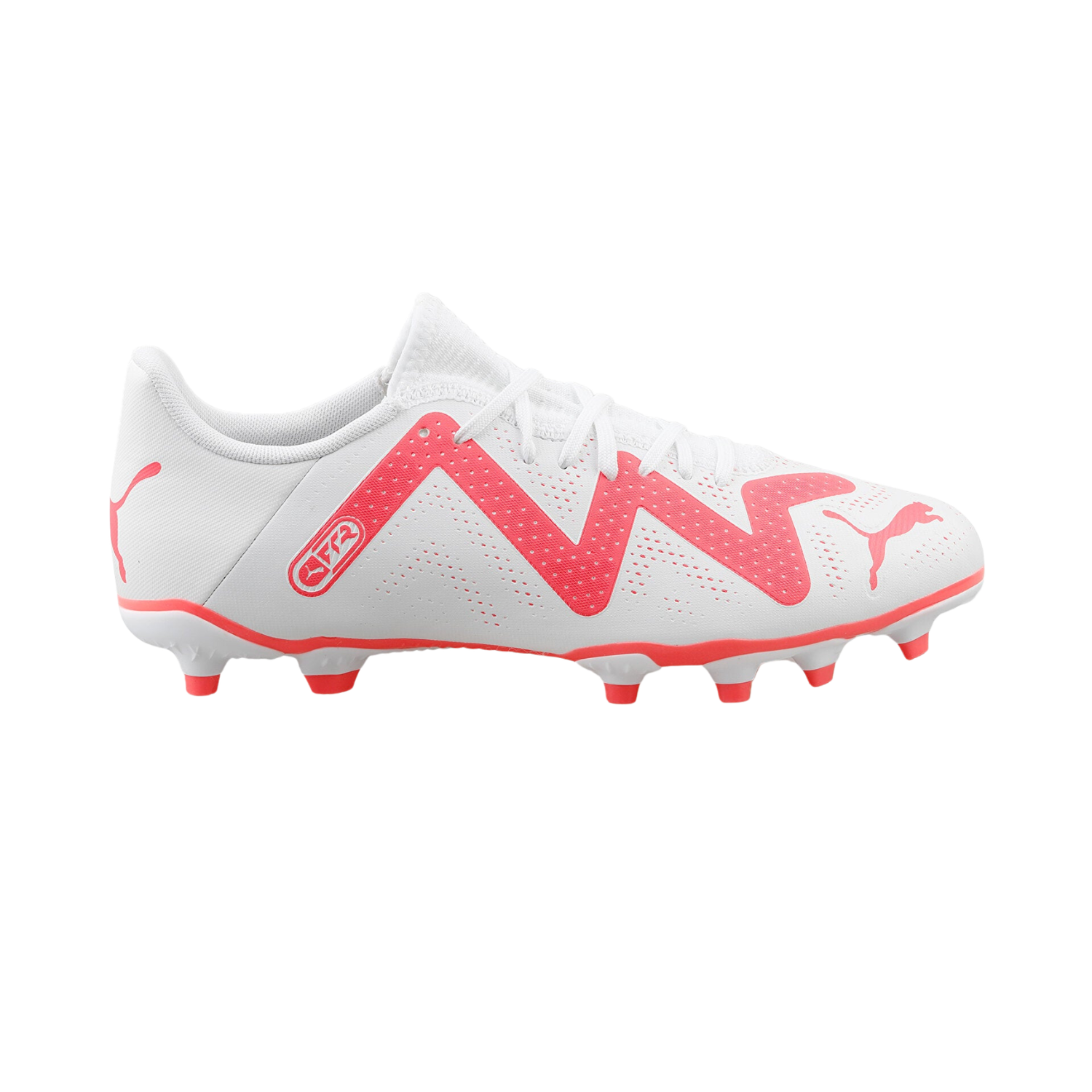 PUMA Future Play FG/AG Football Boots Men – Puma White/ Fire Orchid Football Boots Puma