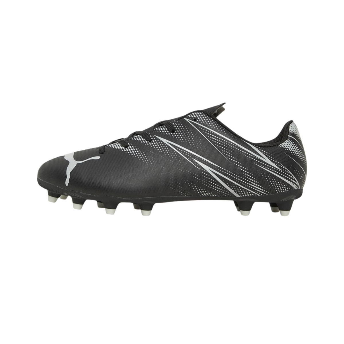 Puma Attacanto FG/AG Football Boots Junior, Puma Black/Silver/Blue, additional view