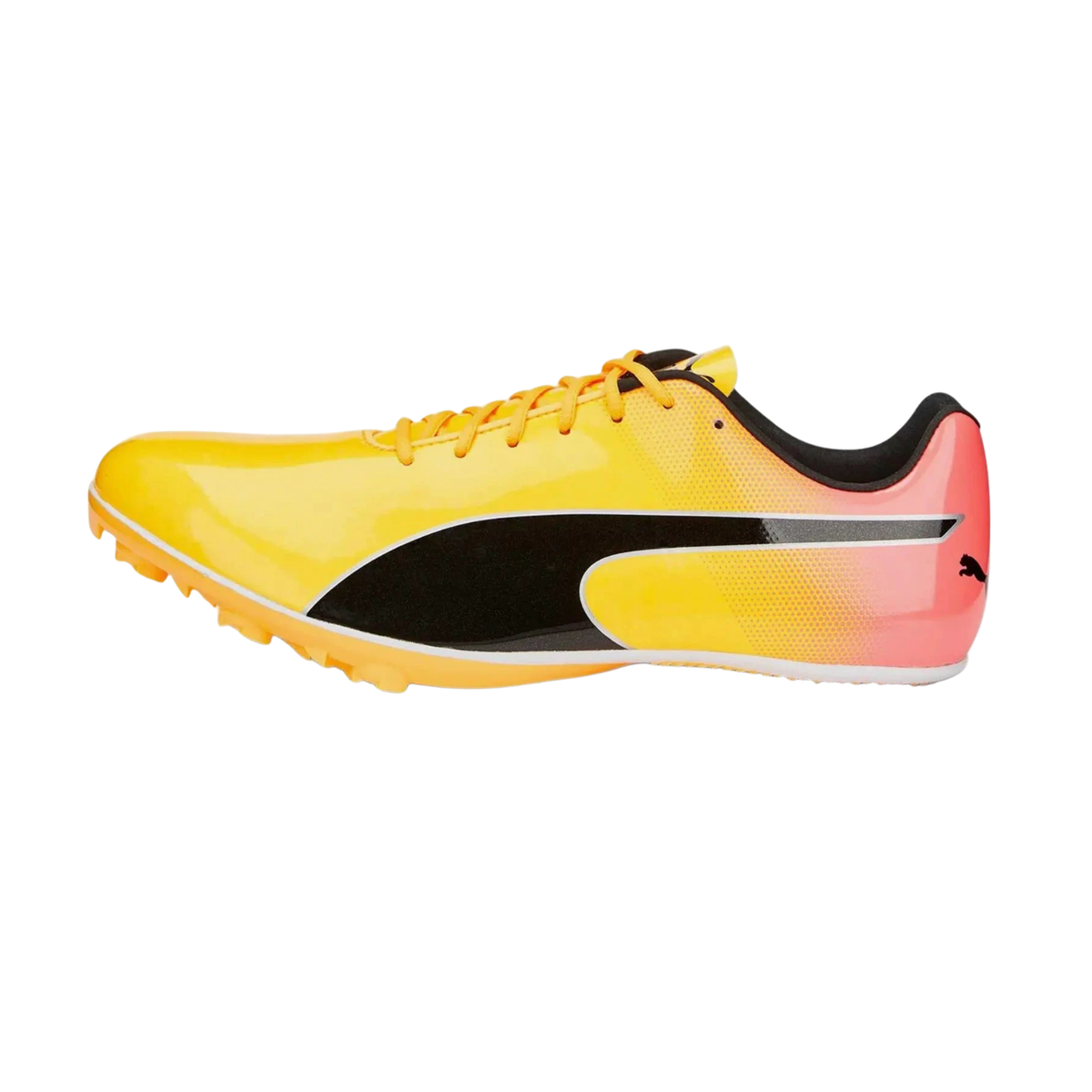 Puma Evospeed Sprint 14 Running Shoe Unisex, Yellow, front view
