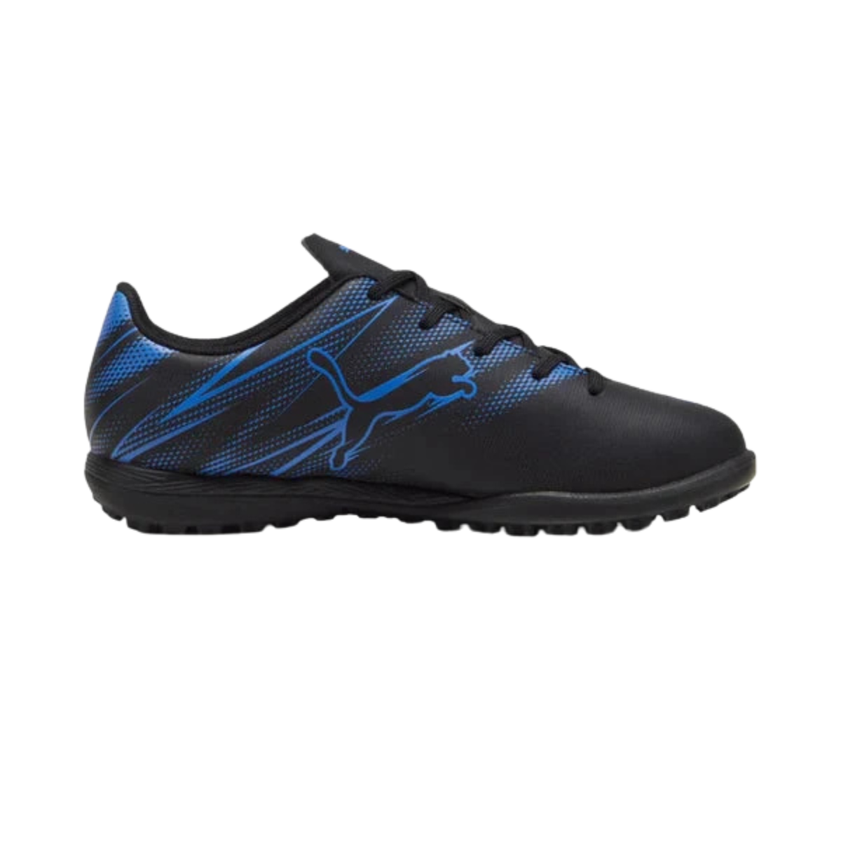 Puma Attacanto II Turf Soccer Cleats Junior - Puma Black/Blue Football Boots Puma