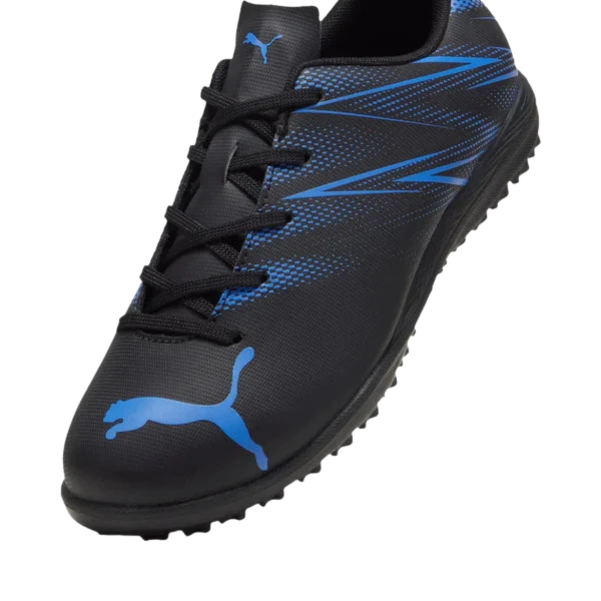 Puma Attacanto II Turf Soccer Cleats Junior - Puma Black/Blue Football Boots Puma