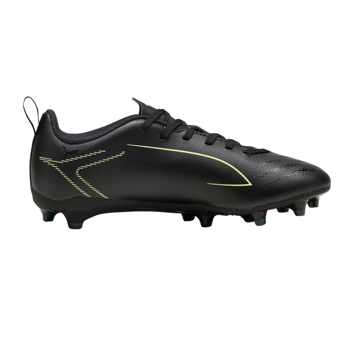 Puma Ultra 6 Play FG/AG Football Boots Junior - Puma Black/Green Football Boots Puma