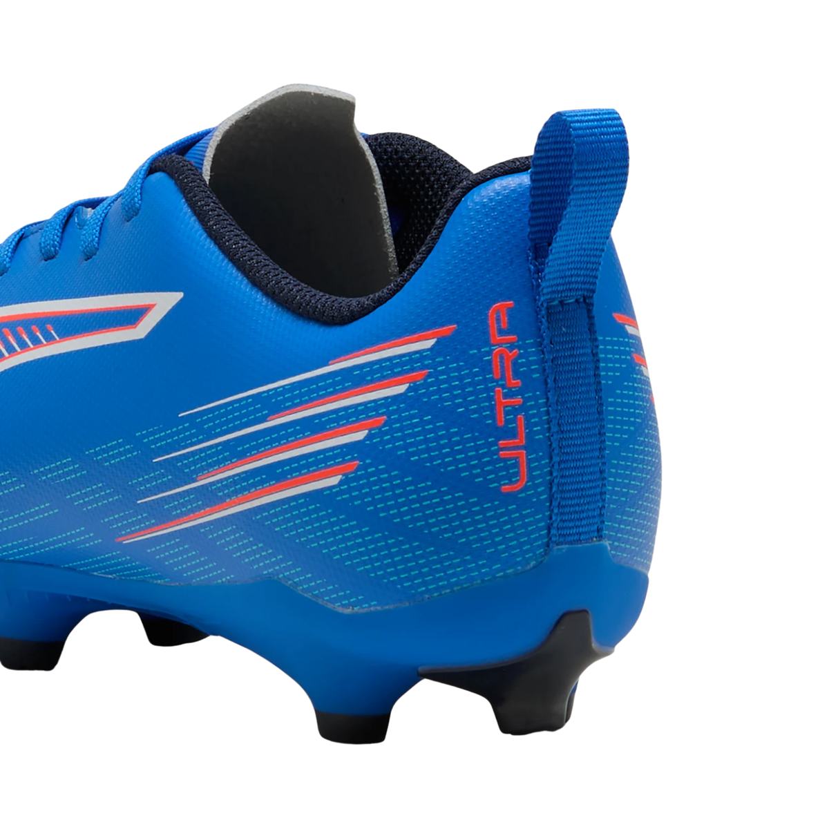 Puma ultra 6 Play FG/AG Football Boots Junior, Ultra Blue/Red, alternative view