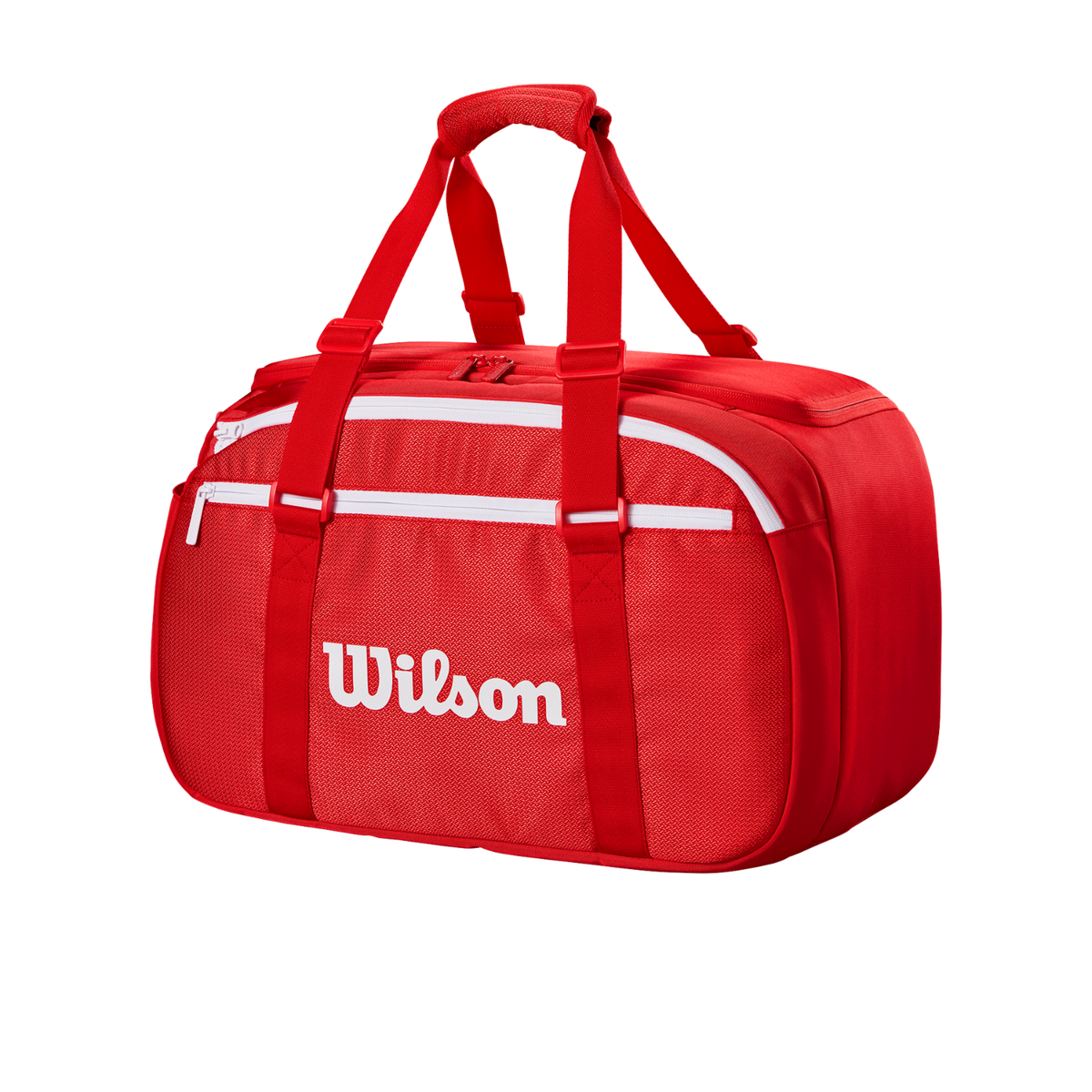 Wilson Super Tour Small Duffle Bag, Red, back view