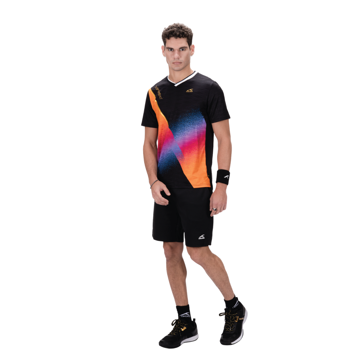 Hundred RN T-Shirt Men, Black, back view