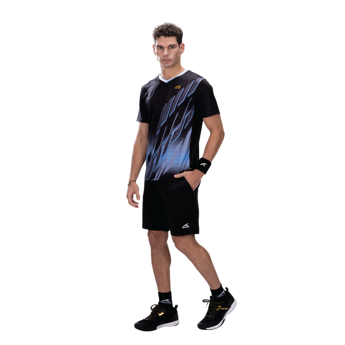 Hundred RN T-Shirt Men, Black, detail view
