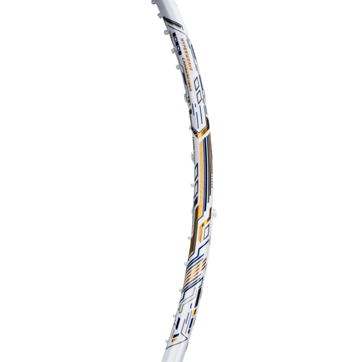 Hundred Z-Tronic 100 Badminton Racket, White/Gold, additional view