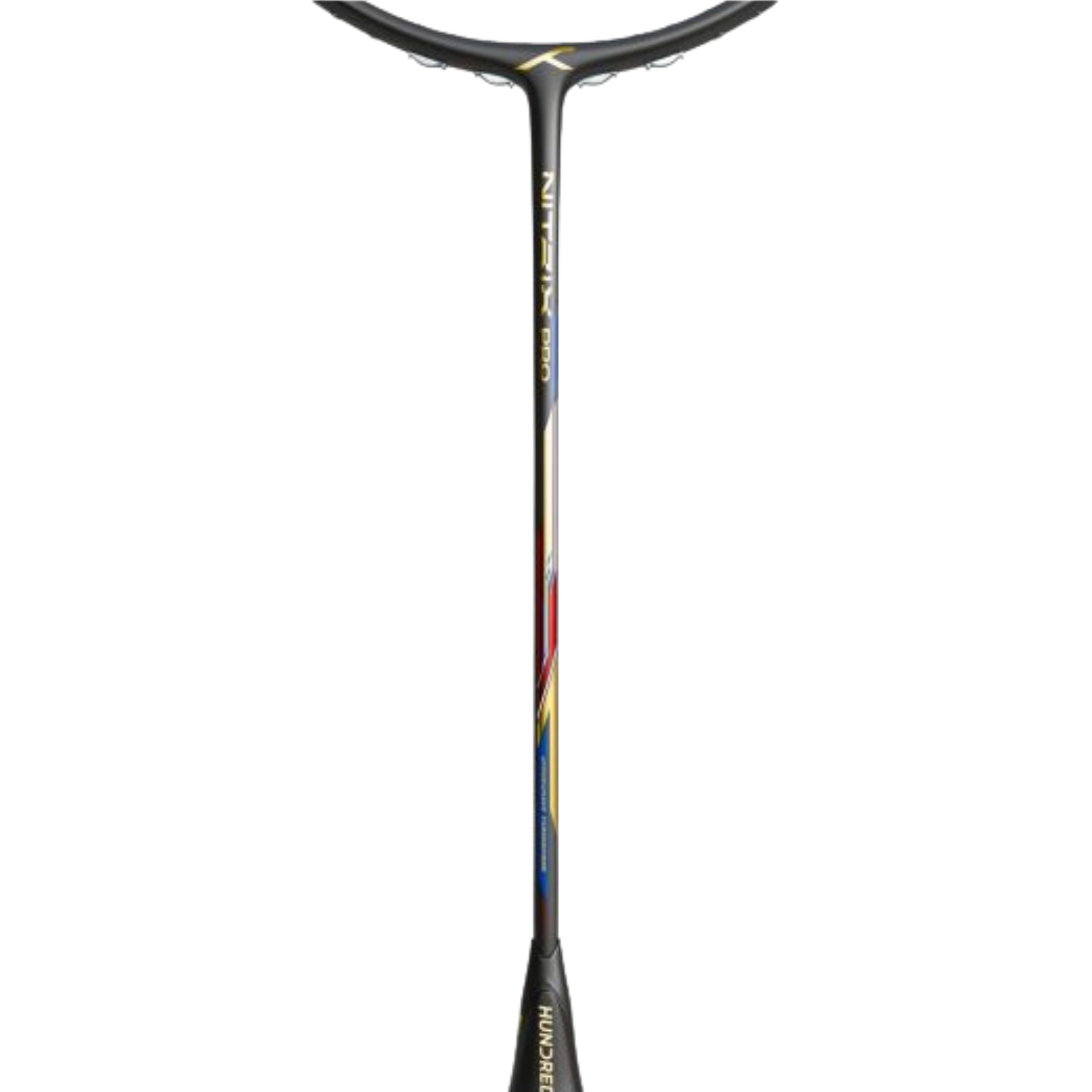 Hundred Nitrix Pro Srikanth Edition Badminton Racket - Black/Gold Badminton Rackets Hundred