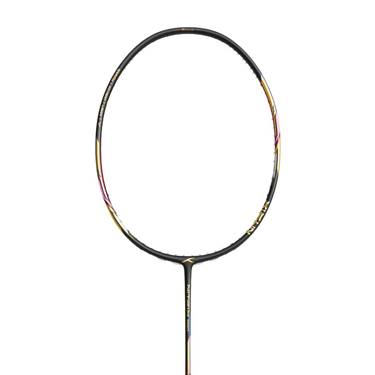Hundred Nitrix Pro Srikanth Edition Badminton Racket - Black/Gold Badminton Rackets Hundred