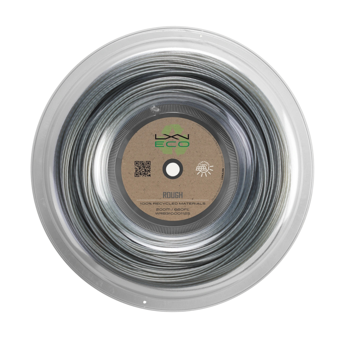Wilson Luxilon Eco Rough 125 Tennis String Reel, Grey