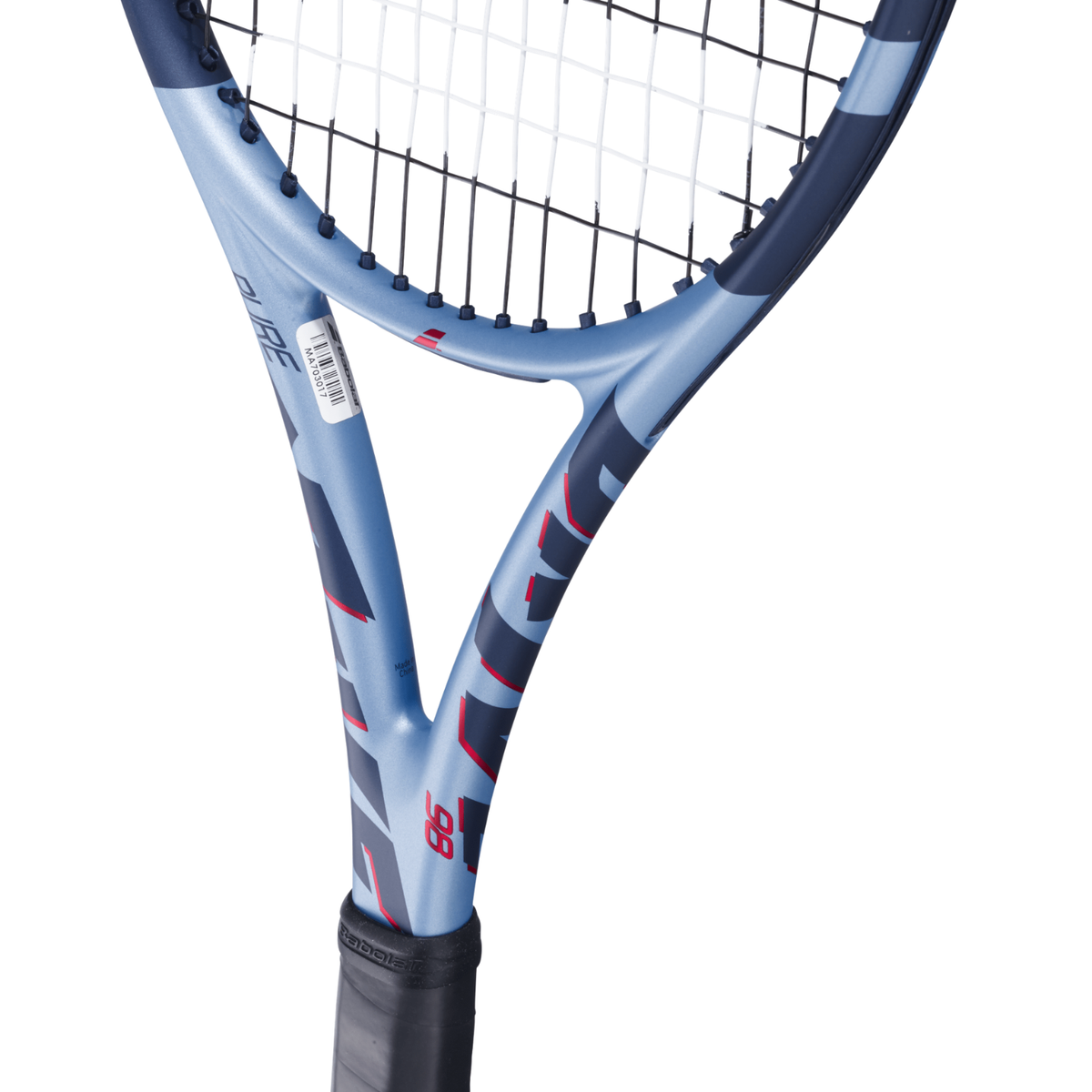 Demo Babolat Pure Drive 98 305g Gen11 Strung Tennis Racket, Metallic Blue/Midnight Blue, alternative view