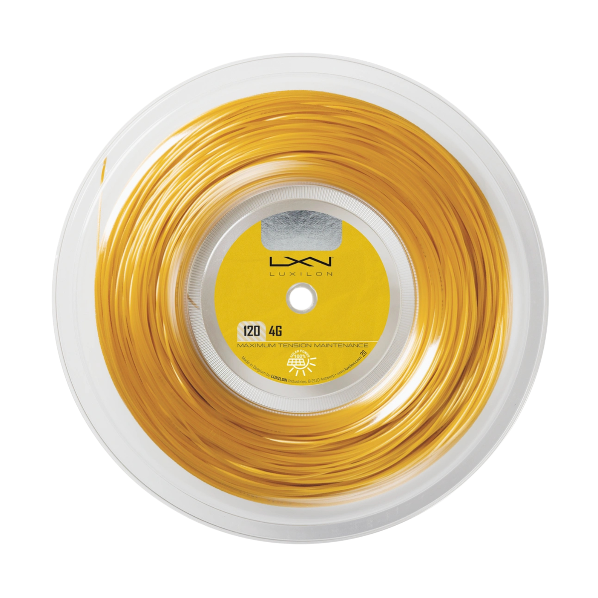 Wilson Luxilon 4G 120 Tennis String Reel, Gold