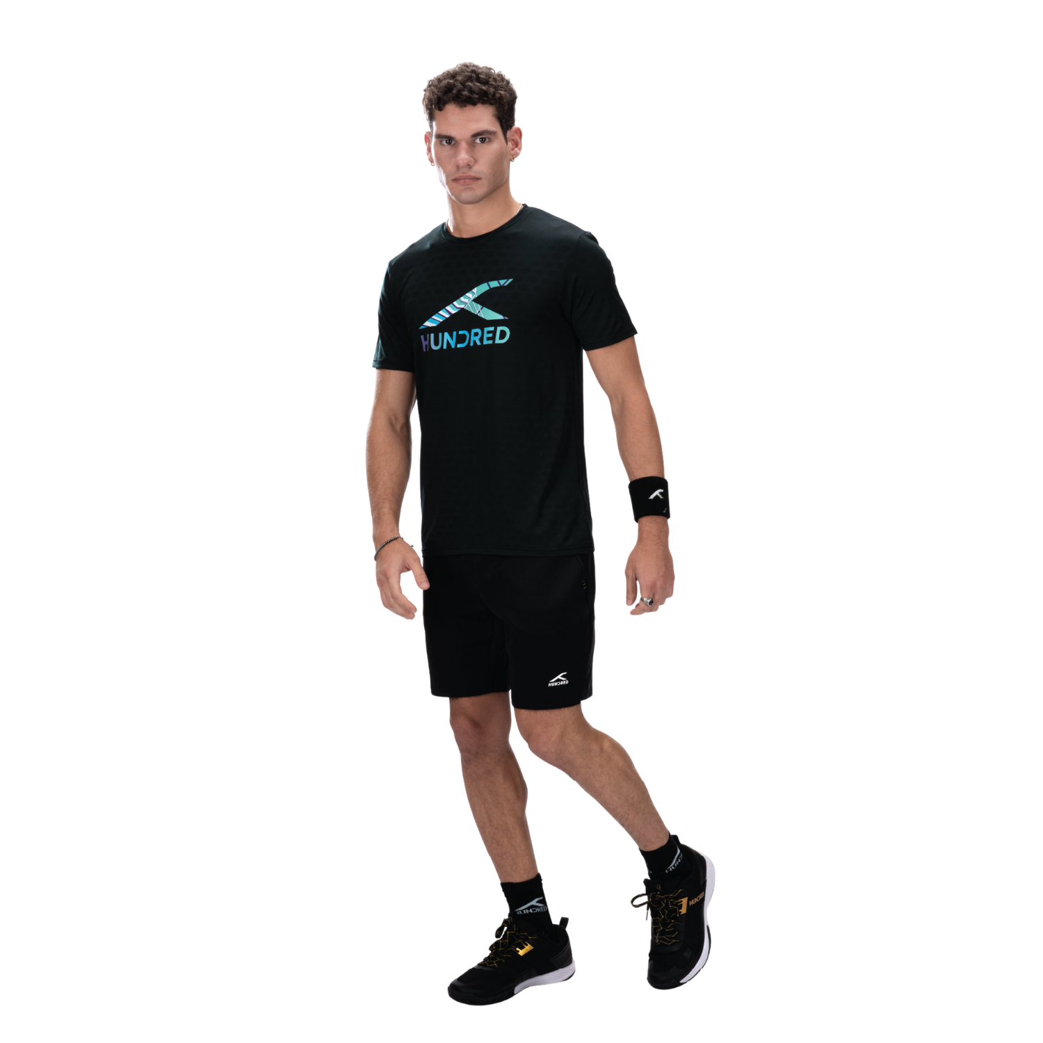 Hundred RN T-Shirt HBTS-5M022-1 Men - Black Clothing Hundred