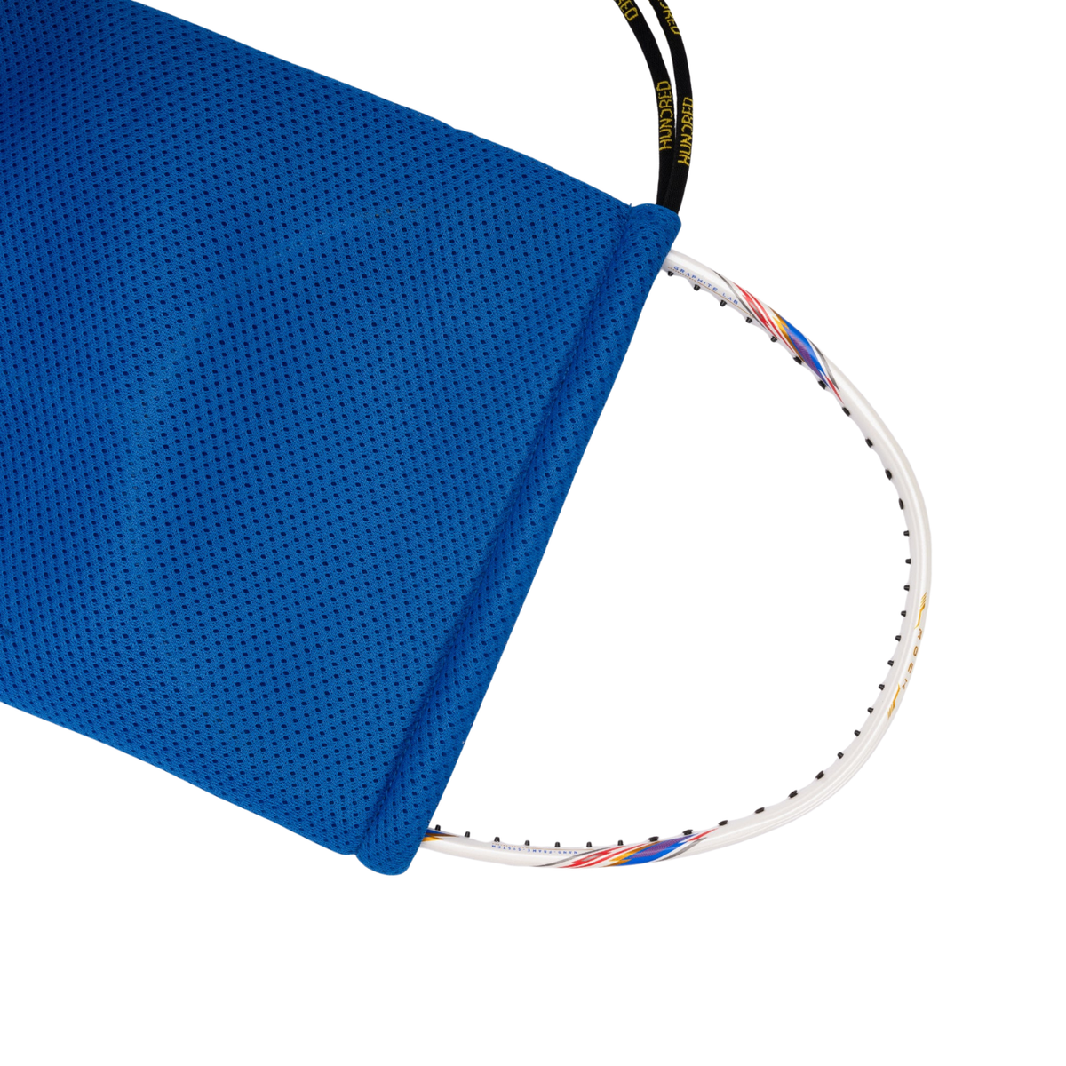 Hundred Drawstring Bag, Royal Blue, back view