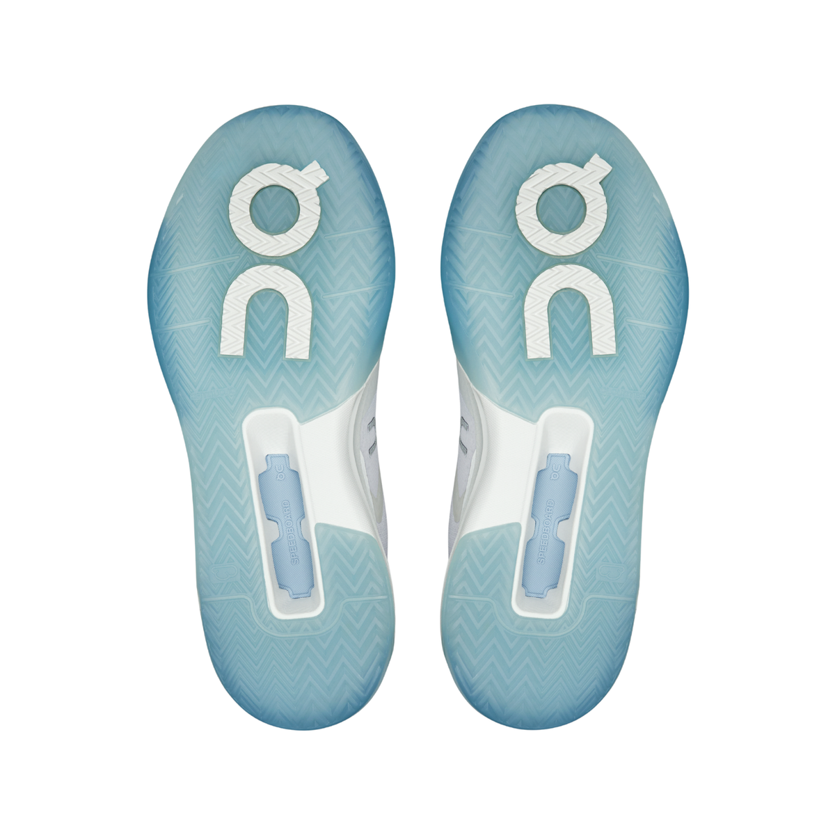 On THE ROGER Advantage Pro Tennis Shoes Women - White/Chambray Tennis Shoes On Running