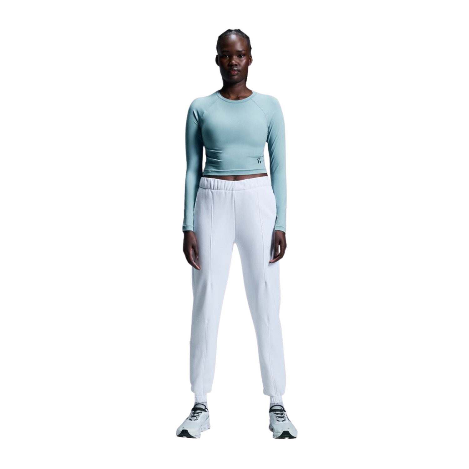 On Club Pants Women - White Clothing On Running