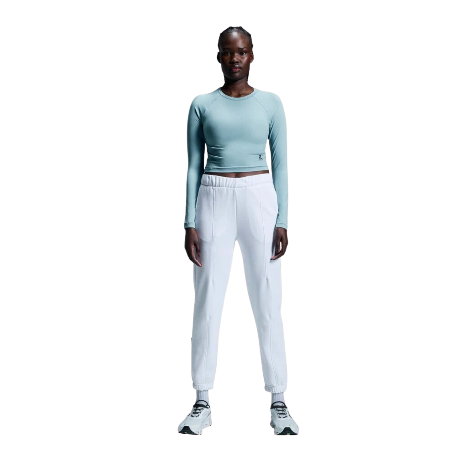 On Club Pants Women - White Clothing On Running